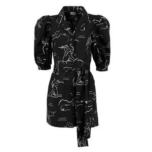NWT LHD CASITAS DRESS BLACK US6